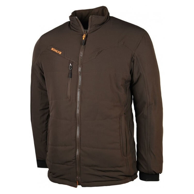 Blouson R Versible Thermo Hunt Orange Marron Somlys Le Chasseur