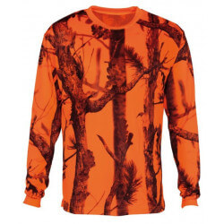 T-shirt ML fluo Ghostcamo B&B- PERCUSSION