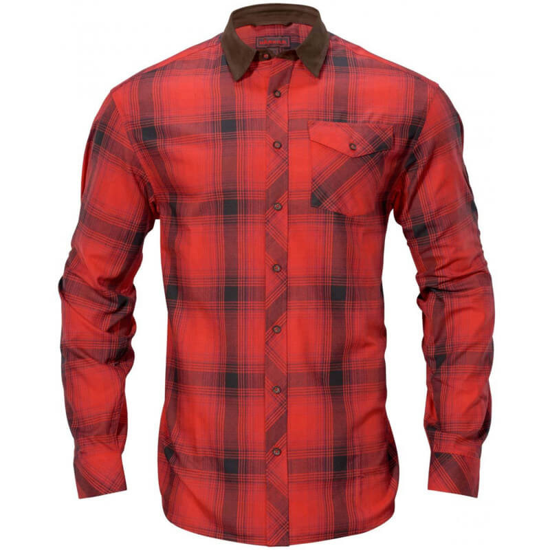 Chemise en flannelle Driven Hunt rouge